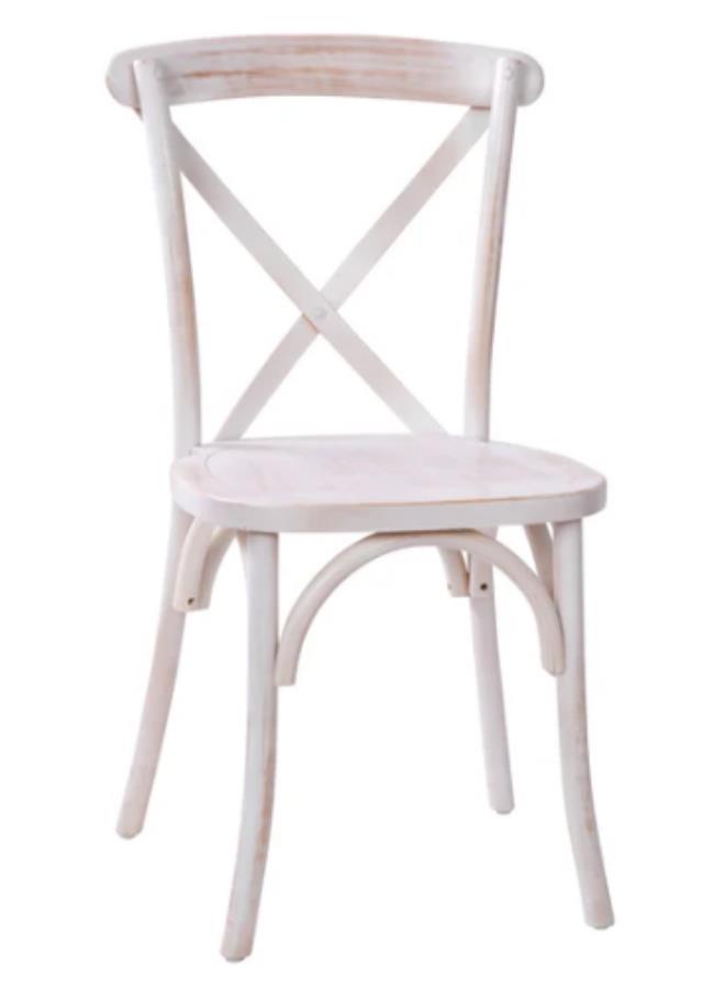 Chair, Pilgrim Whitewashed