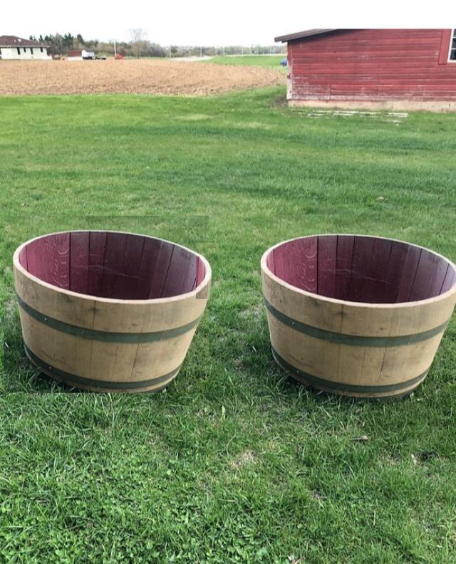 Barrel, Half Wine Barrel
