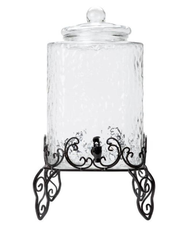 Beverage Jar 3 Gal Pebbled