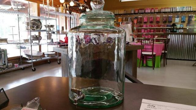 Beverage Jar 3 Gal Rnd No Stand